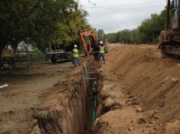 Central and Eastside Wastewater Collection Project – Ingram, TX